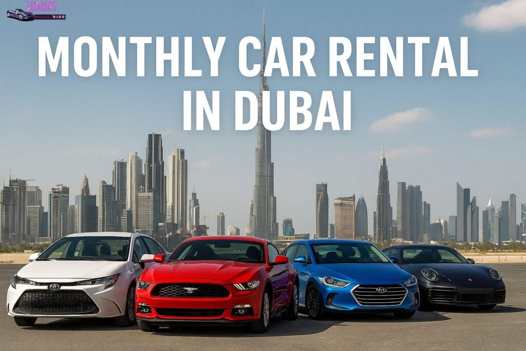 Monthly Car Rental Dubai