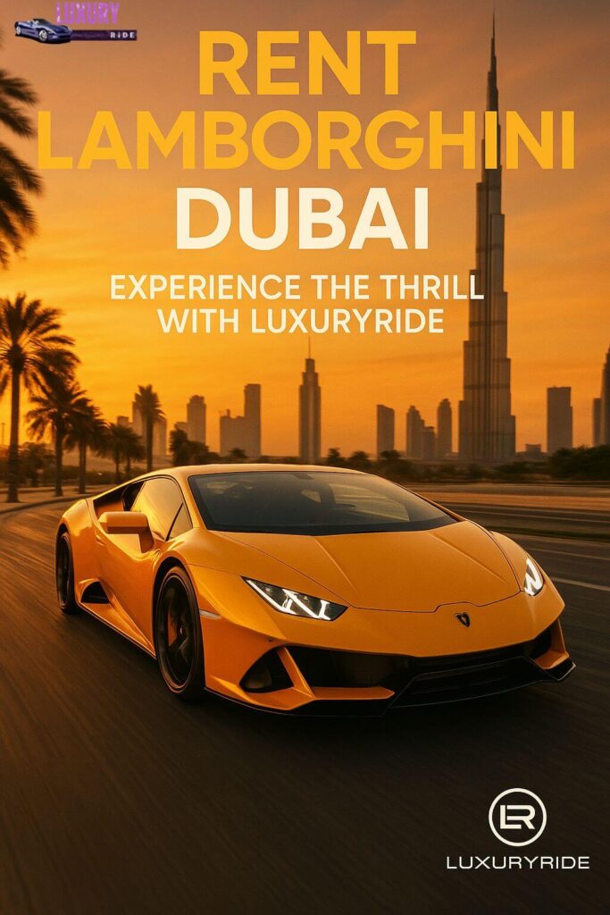 Rent Lamborghini Dubai